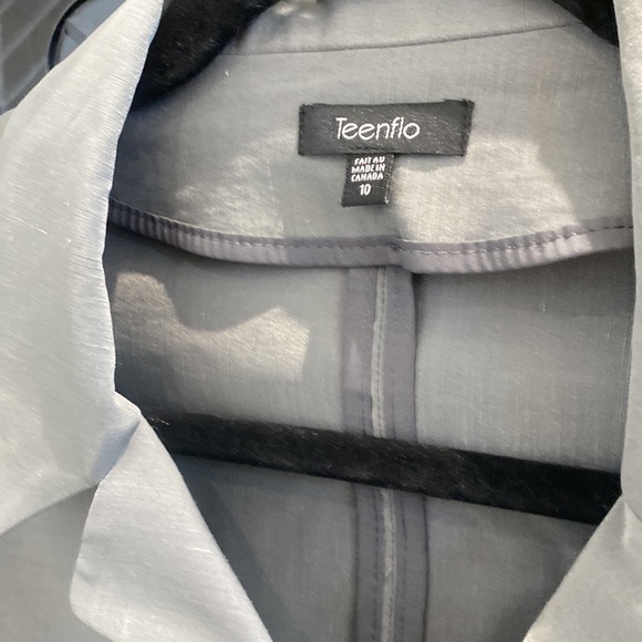 Teenflo vest and skirt coordinates. Blue grey, perfect conditions. - Picture 4 of 9